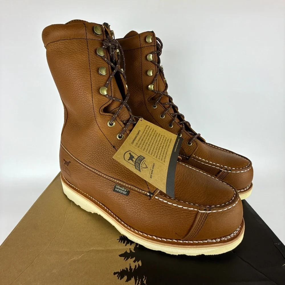 Irish Setter Wingshooter 896 Brown Leather Boots‎ Mens 11 E2 Waterproof 400g